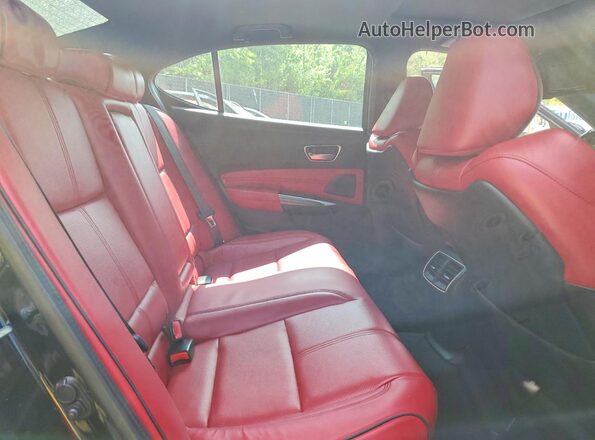 19UUB3F6XKA005407 2019 ACURA TLX Black Widok tylnych siedzeń