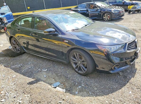 19UUB3F6XKA005407 2019 ACURA TLX Black Przód prawy