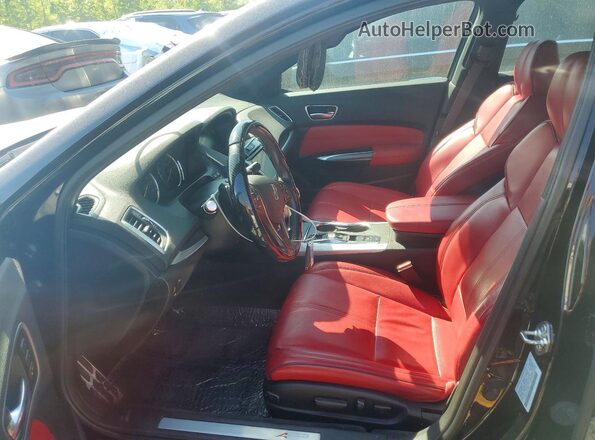 19UUB3F6XKA005407 2019 ACURA TLX Black Widok wnętrza z przodu