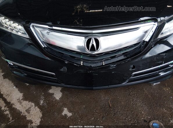 19UUB3F70GA001480 2016 ACURA TLX Black Դիմացի տեսք