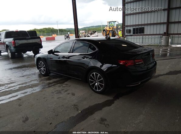19UUB3F70GA001480 2016 ACURA TLX Black Հետևի ձախ