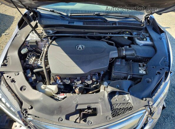 19UUB3F72GA001898 2016 ACURA TLX Silver Вид задньої частини салону