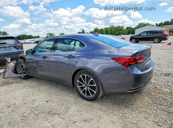 19UUB3F72HA001031 2017 ACURA TLX Gray Trasero izquierdo