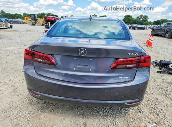 19UUB3F72HA001031 2017 ACURA TLX Gray Vista trasera