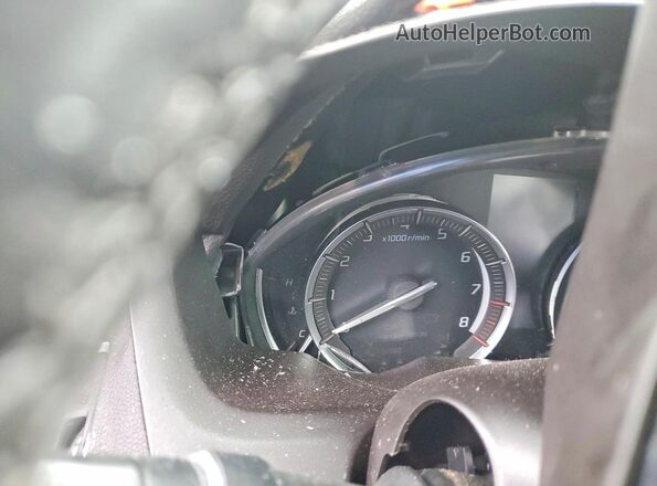19UUB3F74GA003877 2016 ACURA TLX Black Вид щитка приладів