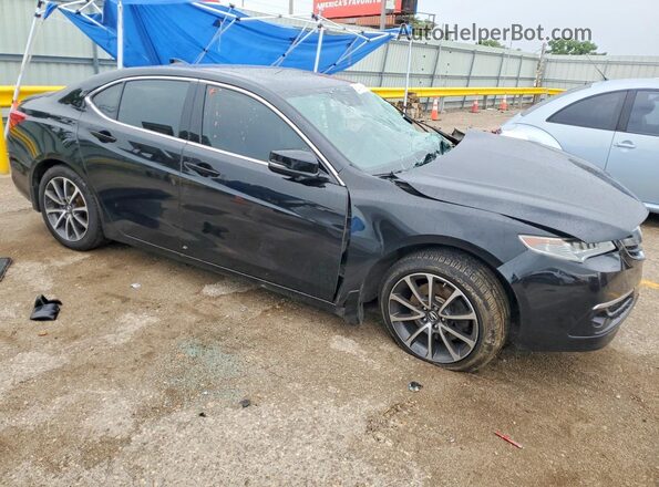 19UUB3F74GA003877 2016 ACURA TLX Black Передня права чверть