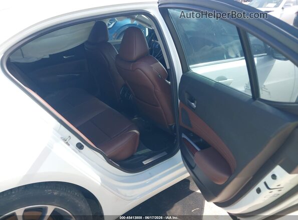 19UUB3F7XGA002958 2016 ACURA TLX White Widok naklejki z numerem VIN