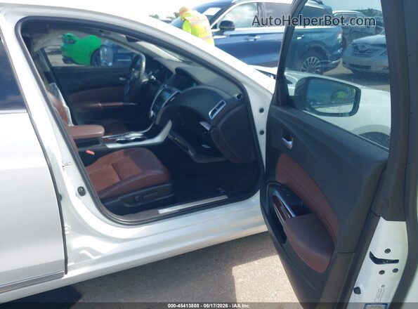 19UUB3F7XGA002958 2016 ACURA TLX White Widok wnętrza z przodu