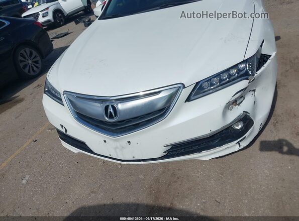 19UUB3F7XGA002958 2016 ACURA TLX White Widok zestawu wskaźników