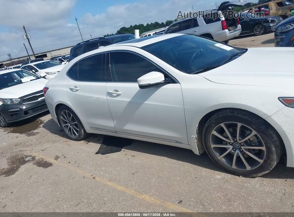 19UUB3F7XGA002958 2016 ACURA TLX White Widok wnętrza z tyłu