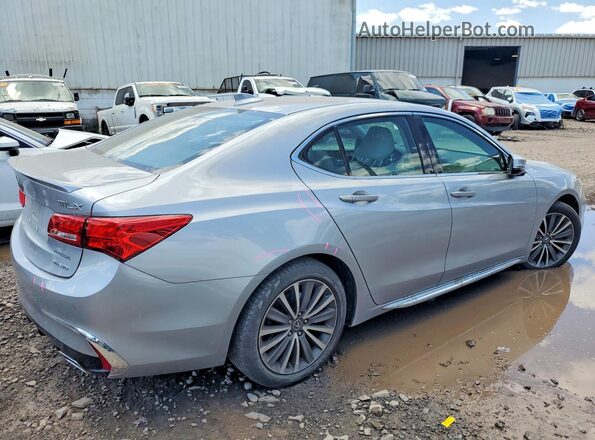 19UUB3F7XJA001185 2018 ACURA TLX Silver Задня права чверть