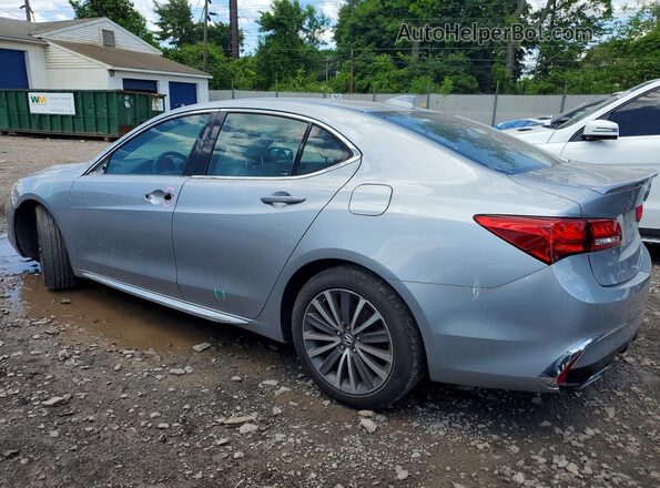 19UUB3F7XJA001185 2018 ACURA TLX Silver Задня ліва чверть