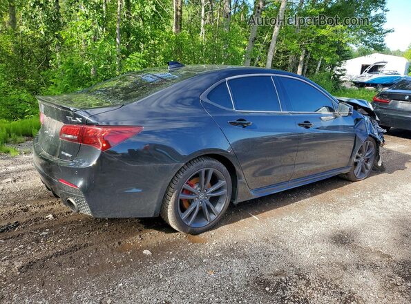 19UUB3F80KA801486 2019 ACURA TLX Black Rear right