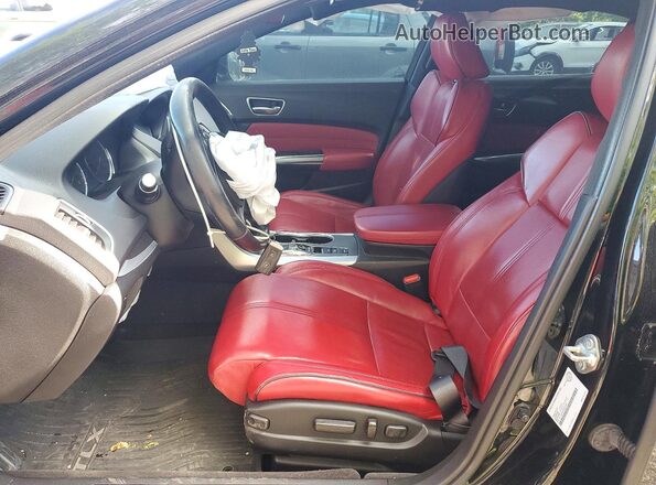 19UUB3F80KA801486 2019 ACURA TLX Black Front interior view
