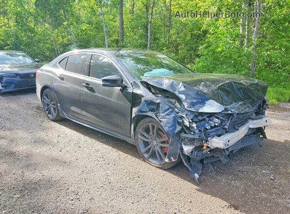 19UUB3F80KA801486 2019 ACURA TLX Black Front right