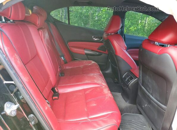 19UUB3F80KA801486 2019 ACURA TLX Black Rear seats view