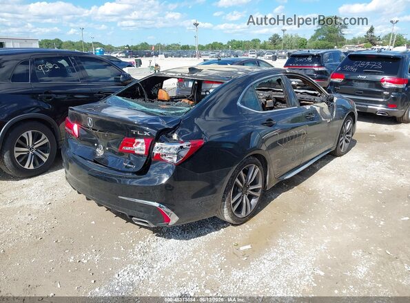 19UUB3F86KA006958 2019 ACURA TLX Black Задня права чверть