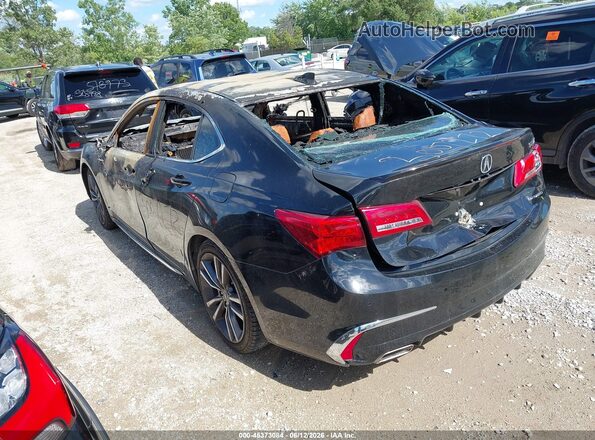 19UUB3F86KA006958 2019 ACURA TLX Black Задня ліва чверть