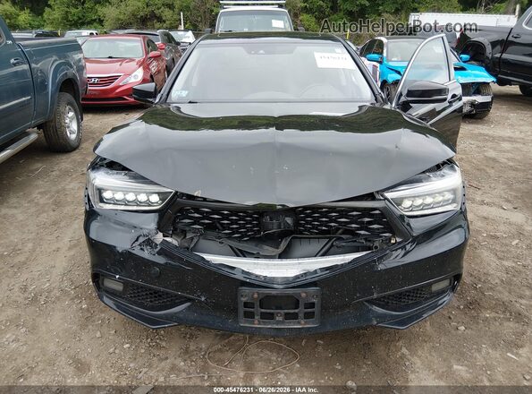 19UUB3F88KA001454 2019 ACURA TLX Black წინა ხედი