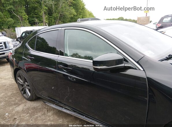 19UUB3F88KA001454 2019 ACURA TLX Black უკანა სალონის ხედი