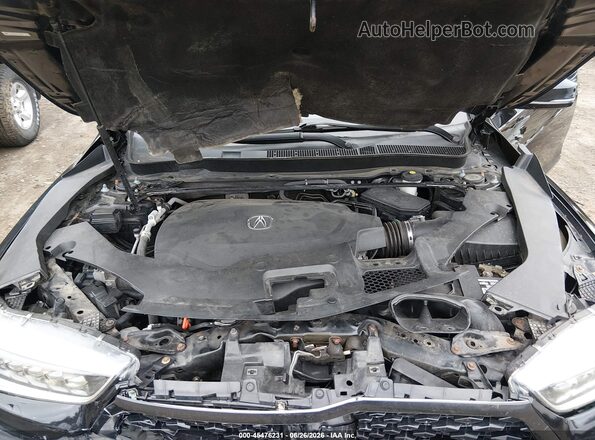 19UUB3F88KA001454 2019 ACURA TLX Black უკანა ხედი