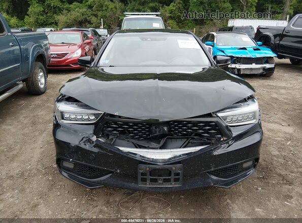 19UUB3F88KA001454 2019 ACURA TLX Black ხელსაწყოთა პანელის ხედი