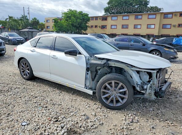 19UUB5F32MA000738 2021 ACURA TLX White Front right