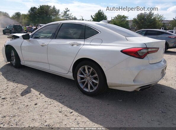 19UUB5F36MA000760 2021 ACURA TLX White უკანა მარცხენა