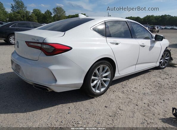 19UUB5F36MA000760 2021 ACURA TLX White უკანა მარჯვენა