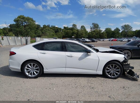 19UUB5F36MA000760 2021 ACURA TLX White სალონის 360-გრადუსიანი ხედი