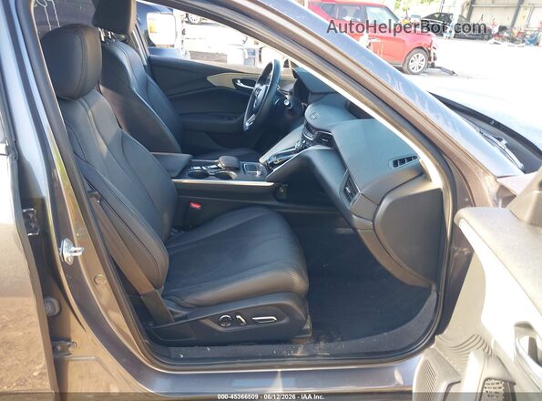 19UUB5F36PA007180 2023 ACURA TLX Gray Vista interior delantera
