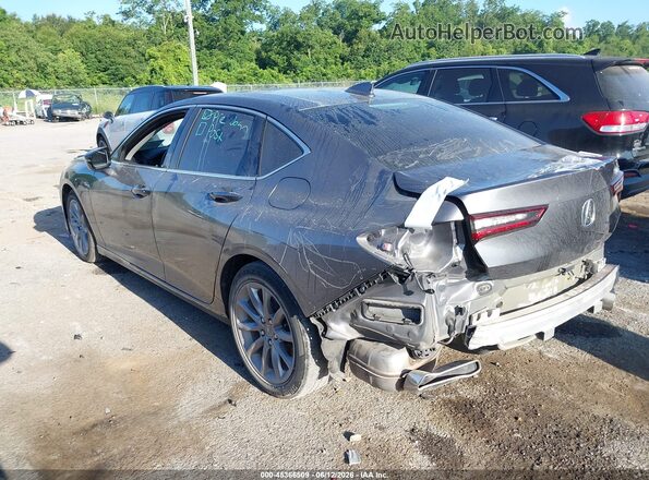 19UUB5F36PA007180 2023 ACURA TLX Gray Trasero izquierdo