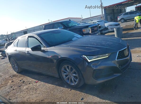 19UUB5F36PA007180 2023 ACURA TLX Gray Vista interior de 360 grados