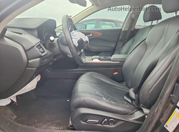 19UUB5F39MA005984 2021 ACURA TLX Black Widok wnętrza z przodu