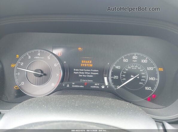 19UUB5F39PA007464 2023 ACURA TLX Black Vista de los asientos traseros