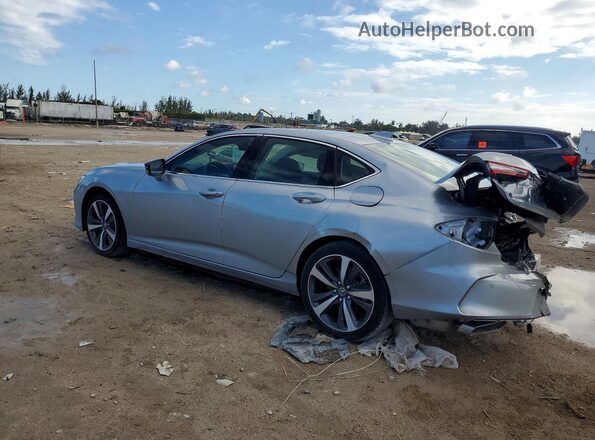 19UUB5F42RA000075 2024 ACURA TLX Серебряный Задняя левая четверть