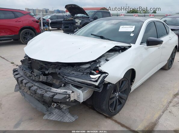 19UUB5F43PA005136 2023 ACURA TLX White Widok z przodu