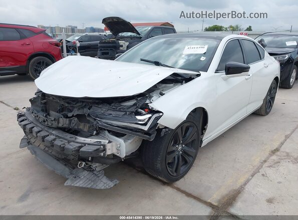 19UUB5F43PA005136 2023 ACURA TLX White Przód lewy