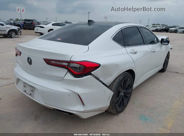 19UUB5F43PA005136 2023 ACURA TLX White Tył prawy