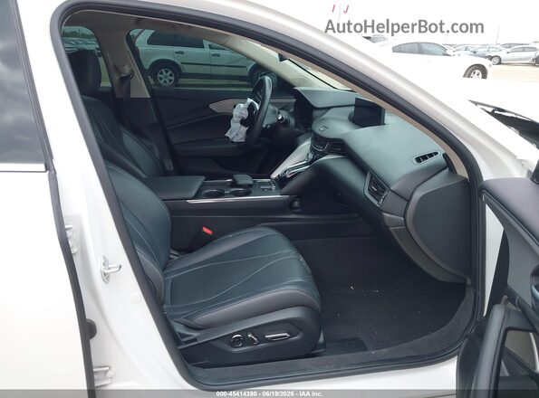19UUB5F43PA005136 2023 ACURA TLX White Widok wnętrza z przodu
