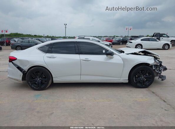 19UUB5F43PA005136 2023 ACURA TLX White Widok wnętrza z tyłu