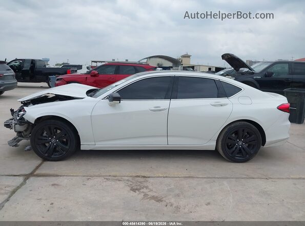19UUB5F43PA005136 2023 ACURA TLX White Widok wnętrza 360 stopni