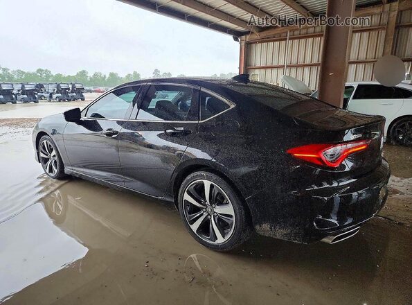 19UUB5F43SA002858 2025 ACURA TLX Black Задня ліва чверть