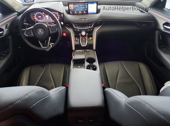 19UUB5F43SA002858 2025 ACURA TLX Black Вид панелі приладів