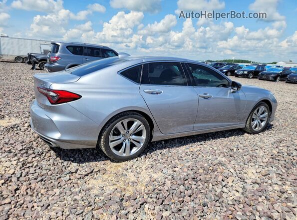 19UUB5F45MA009071 2021 ACURA TLX Silver უკანა მარჯვენა