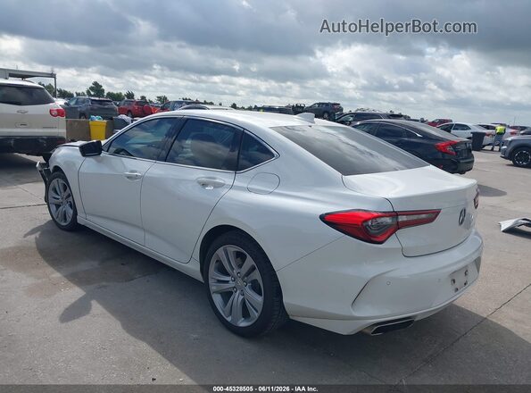 19UUB5F45NA005782 2022 ACURA TLX White Задня ліва чверть