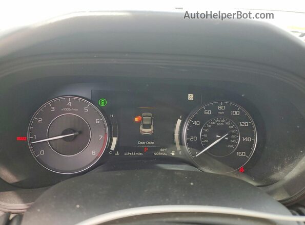 19UUB5F46MA005496 2021 ACURA TLX White Vista del cuadro de instrumentos
