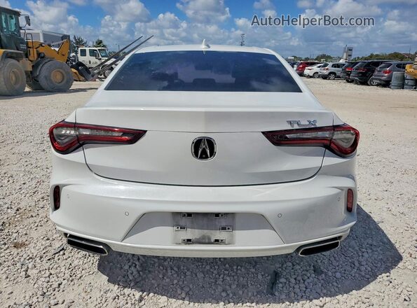 19UUB5F46MA005496 2021 ACURA TLX White Vista trasera
