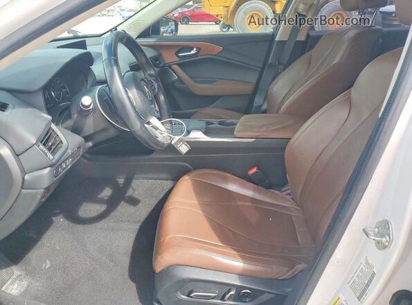 19UUB5F46MA005496 2021 ACURA TLX White Vista interior delantera