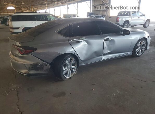 19UUB5F47MA001375 2021 ACURA TLX Gray Trasero derecho